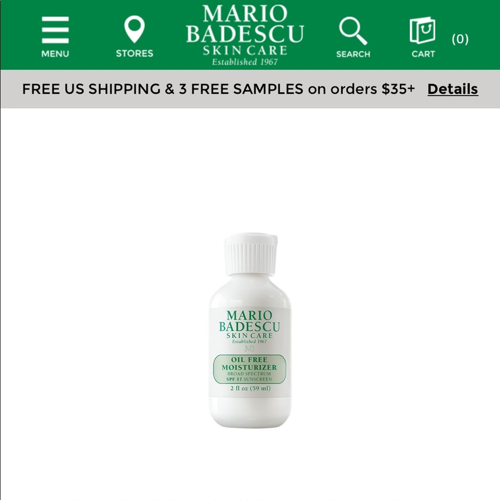 MARIO BADESCU OIL FREE MOISTURIZER - Picture 1 of 4